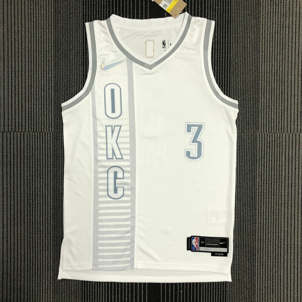 Regata Oklahoma City Thunder - White Edition