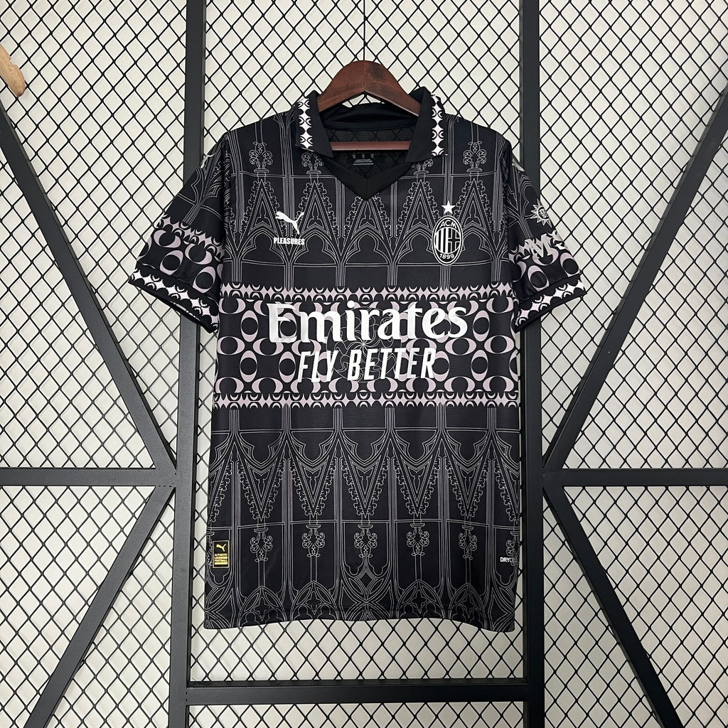 Camisa Milan Black 2024/2025