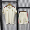 Conjunto Infantil Flamengo III 2025/2026 - Camisa e Short - Adidas