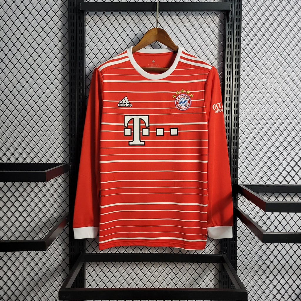 Camisa Manga Longa Bayern de München I 2022/2023