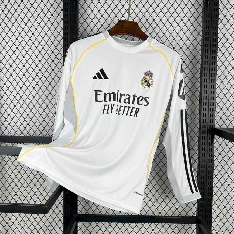 Camisa Manga Longa Real Madrid I 2025/2026