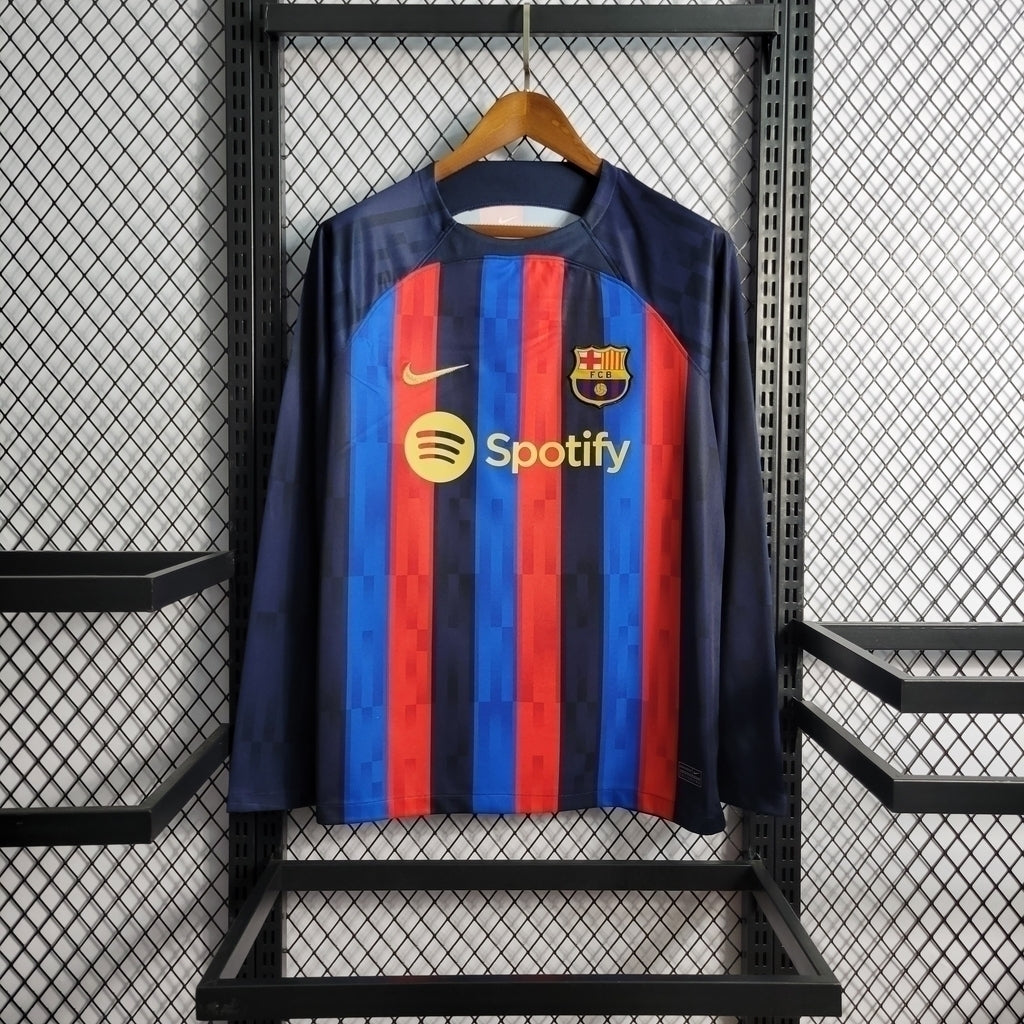 Camisa Manga Longa Barcelona I 2022/2023