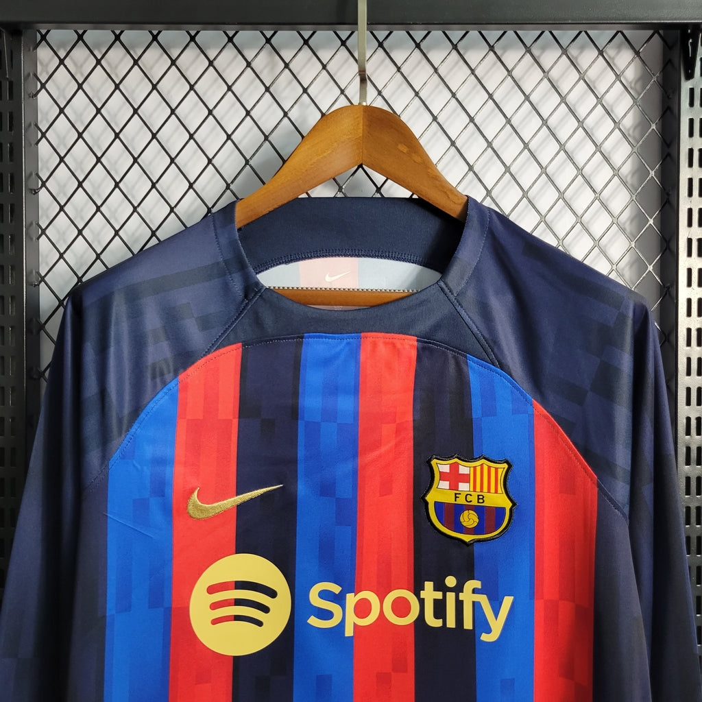 Camisa Manga Longa Barcelona I 2022/2023