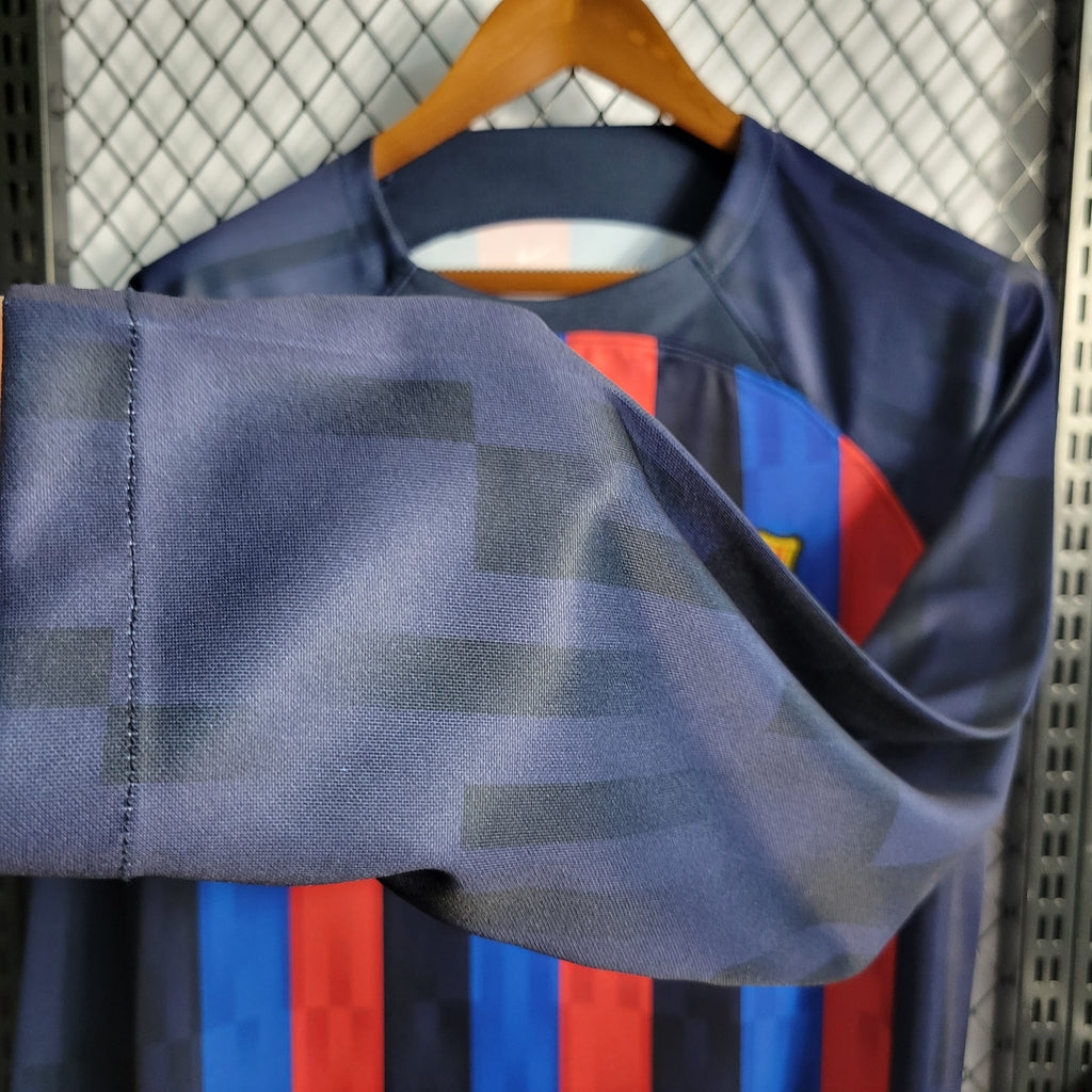 Camisa Manga Longa Barcelona I 2022/2023