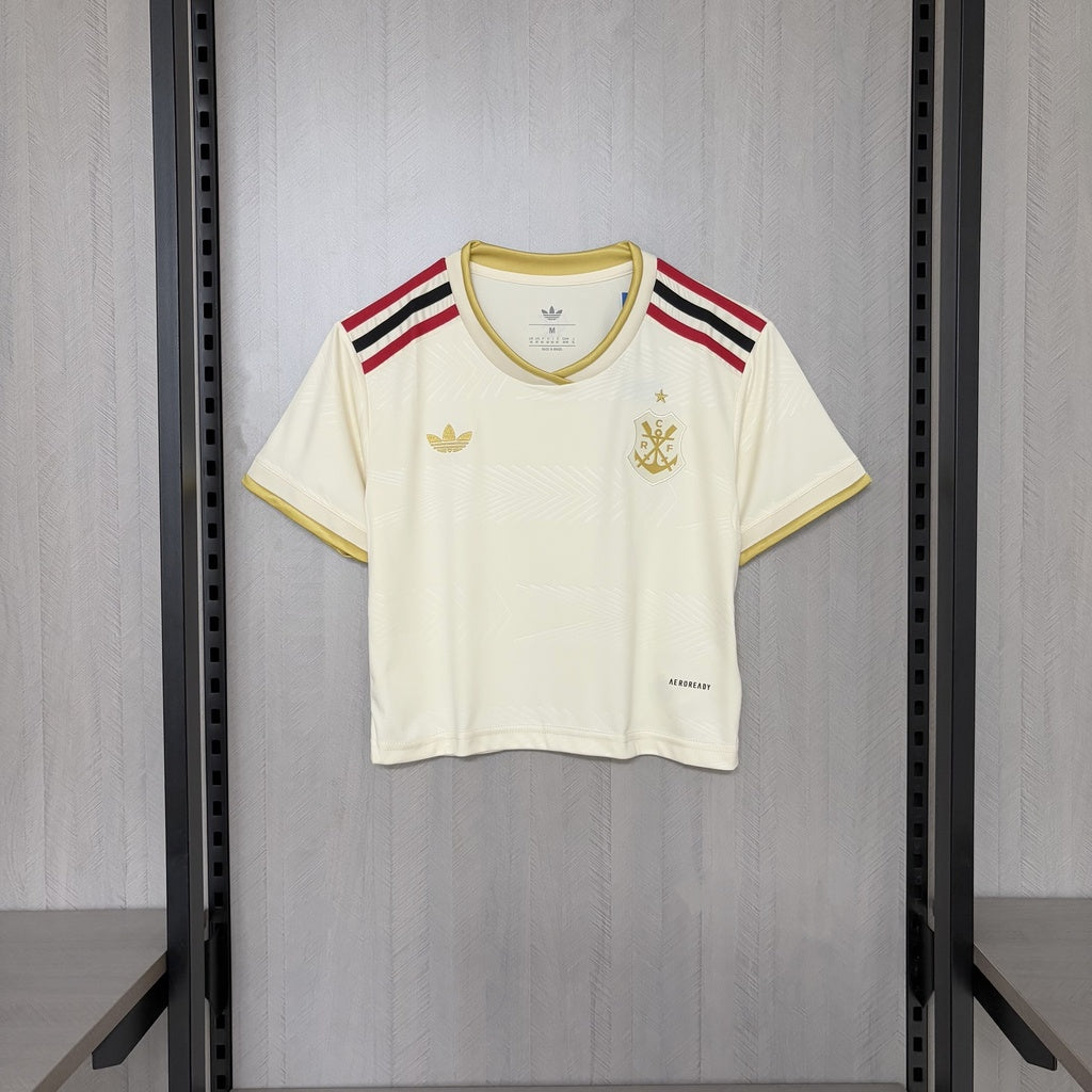 Camisa Flamengo Feminina Croped III 2025/2026