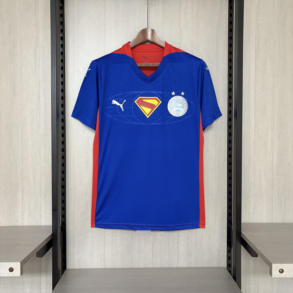 Camisa Bahia Comemorativa Superman 2025/2026