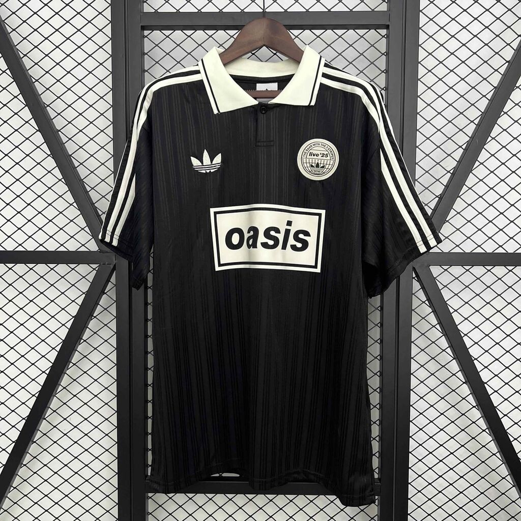 Camisa Adidas Oasis Tour - Black Jersey