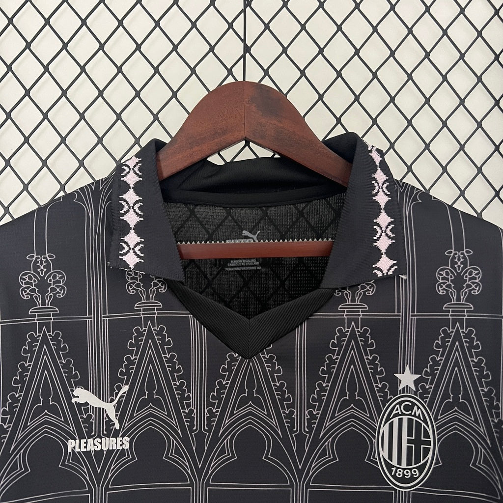 Camisa Milan Black 2024/2025