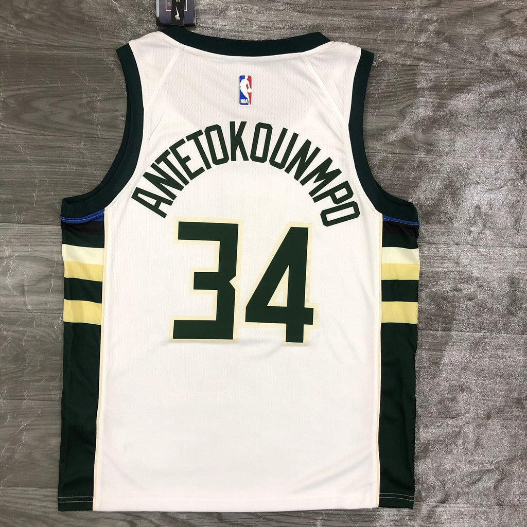 Regata Milwaukee Bucks - White Edition