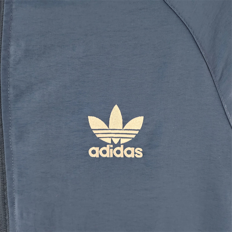 Corta Vento Adidas - Blue White Edition