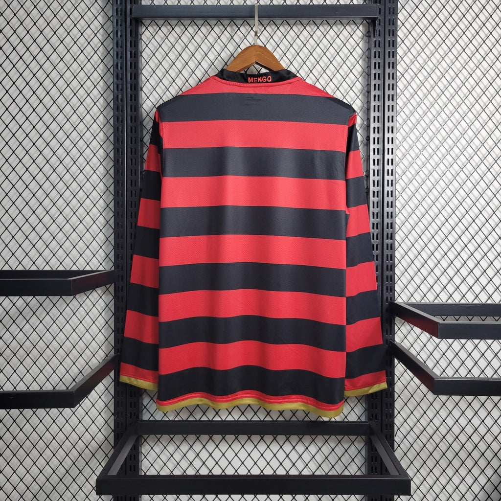 Camisa Flamengo Manga Longa Retrô 2009