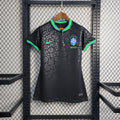 Camisa Seleção Brasileira Feminina Concept - Black Leopard Edition