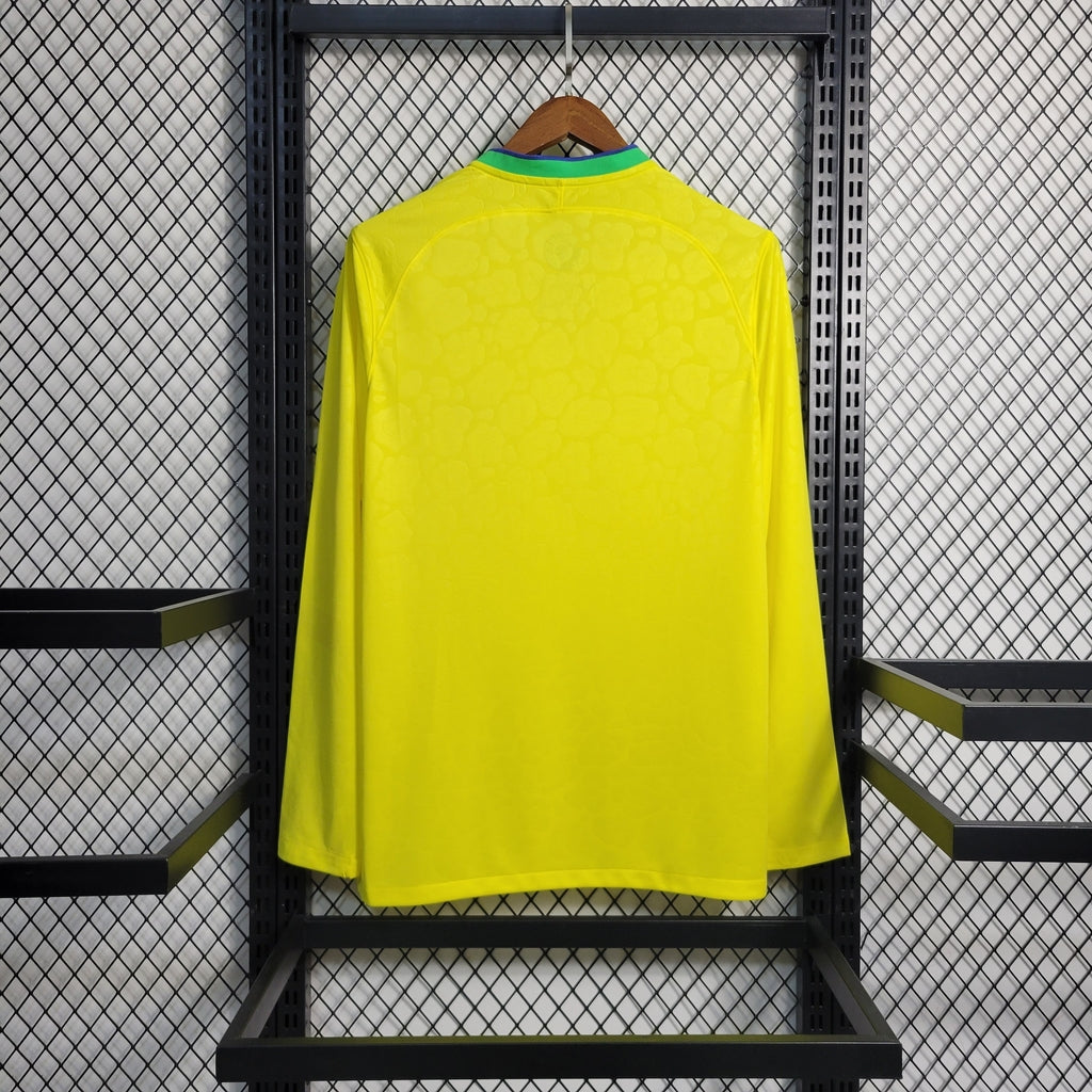 Camisa Manga Longa Seleção Brasileira I 2022/2023