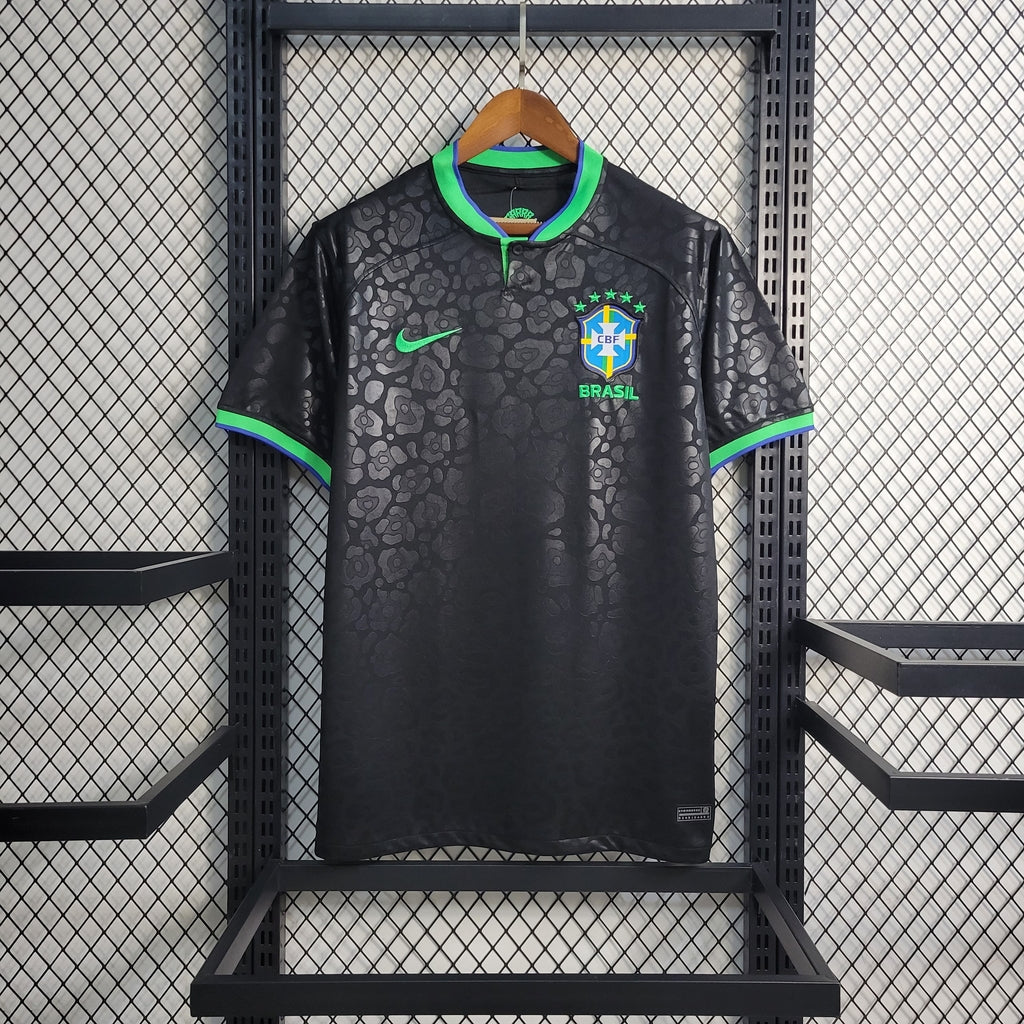 Camisa Seleção Brasileira Concept - Black Edition Leopard