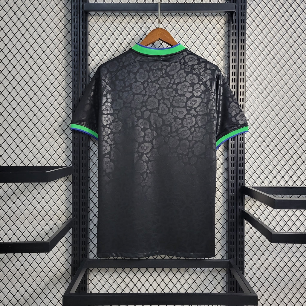 Camisa Seleção Brasileira Concept - Black Edition Leopard