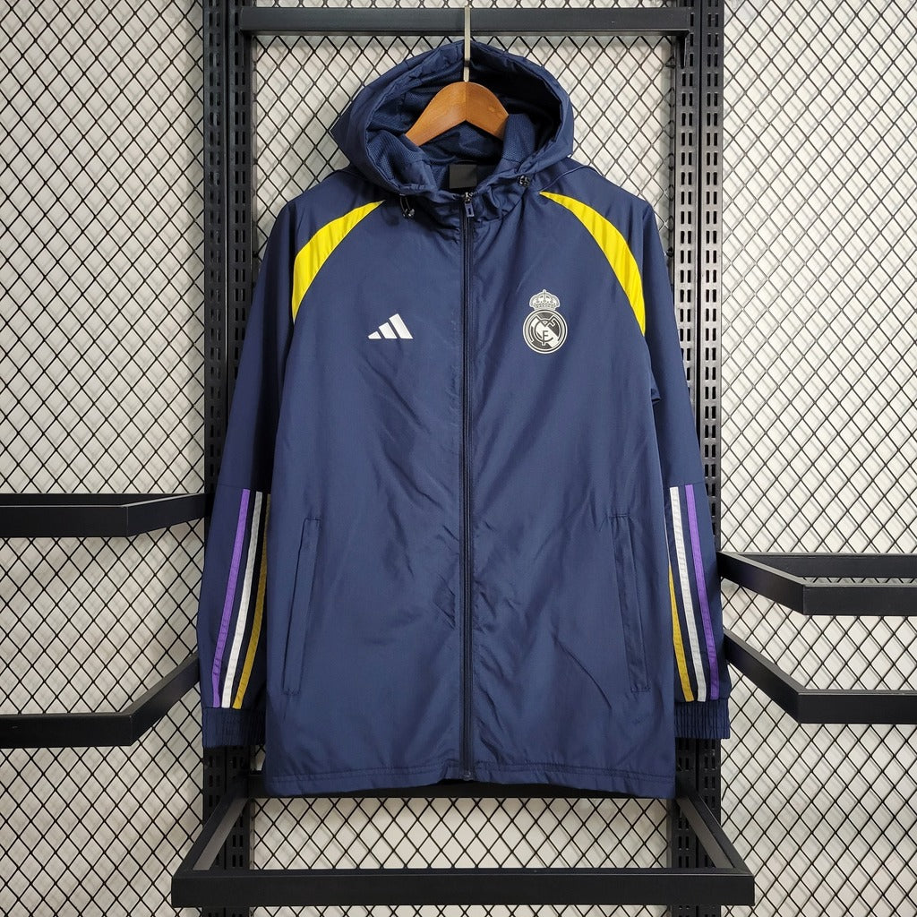 Corta Vento Real Madrid Azul - Adidas
