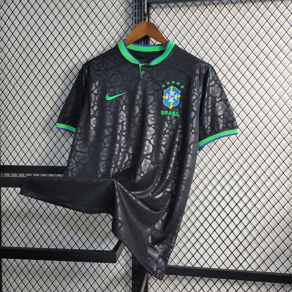 Camisa Seleção Brasileira Concept - Black Edition Leopard