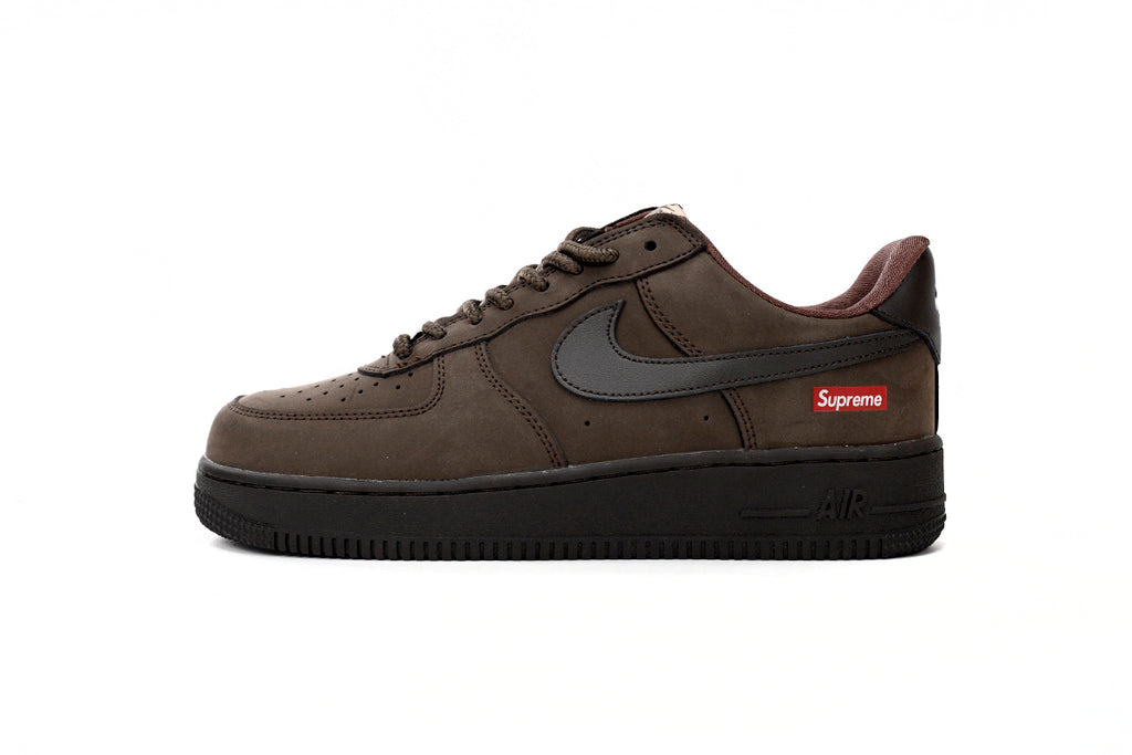 Supreme x Air Force 1 Low Brown