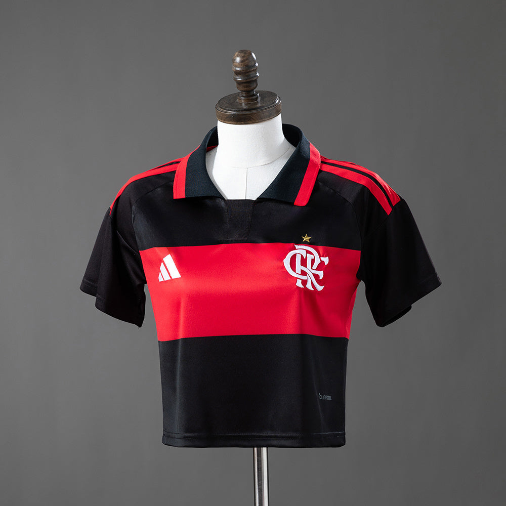 Camisa Flamengo Feminina I Cropped 2026/2027