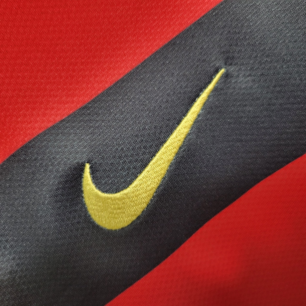 Camisa Flamengo Manga Longa Retrô 2009