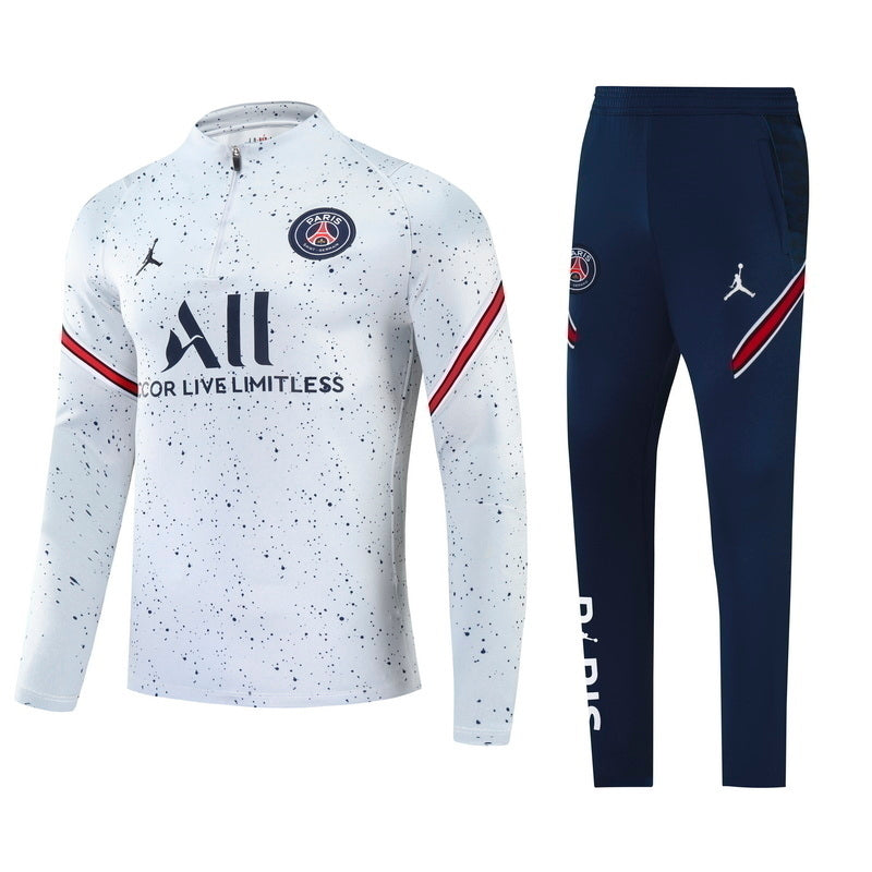 Conjunto PSG Branco 2021/2022 - Jordan