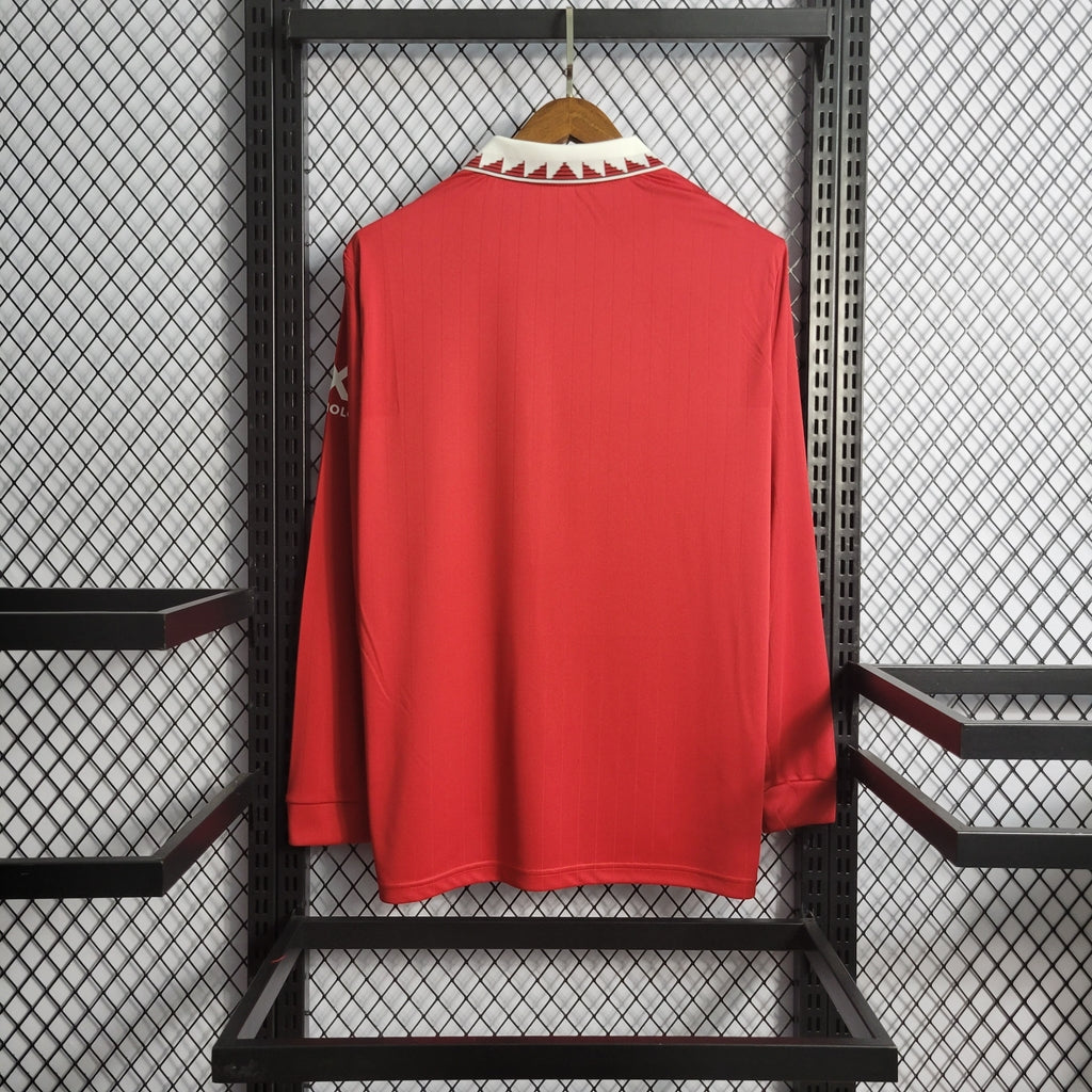 Camisa Manga Longa Manchester United I 2022/2023