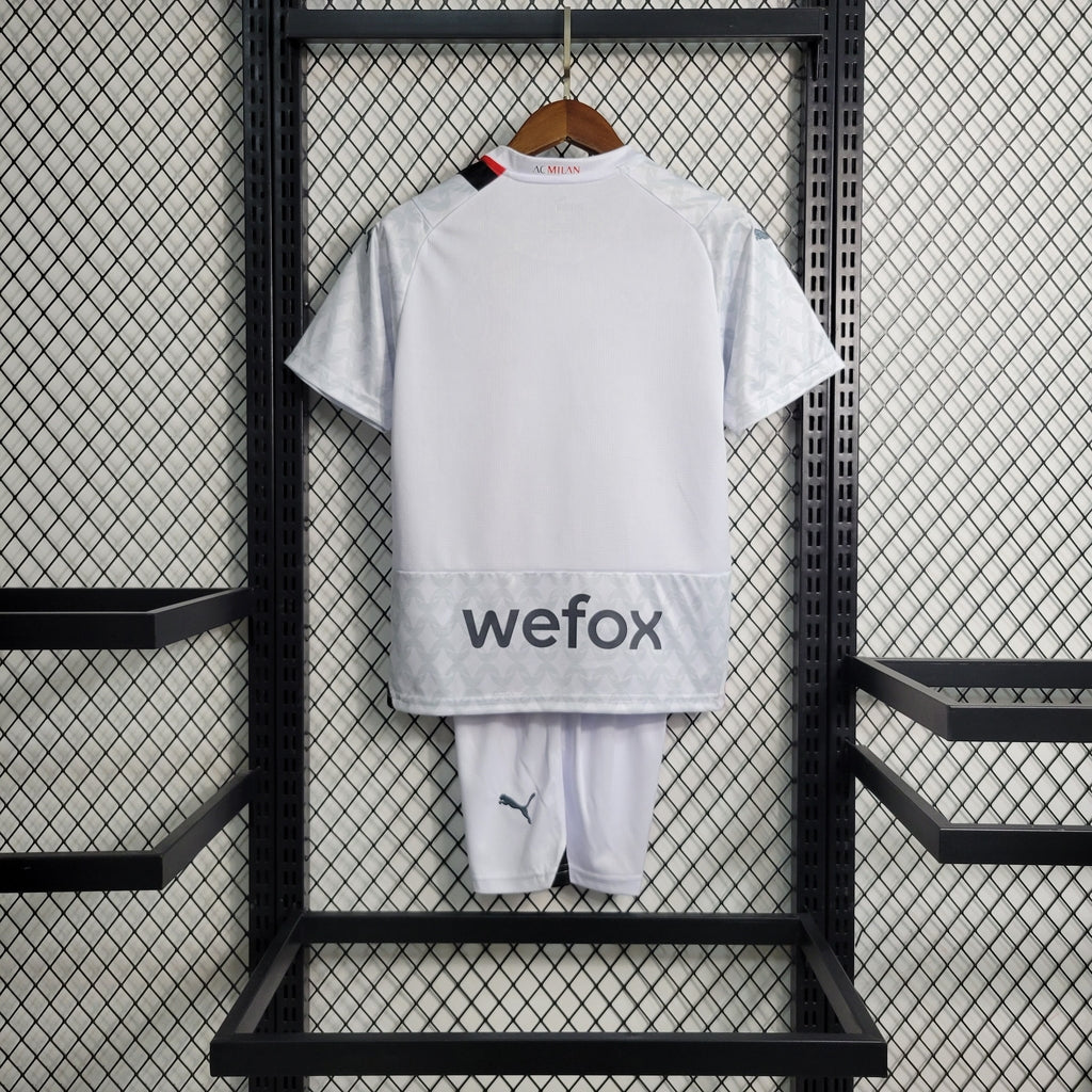 Conjunto Infantil Milan II 2023/2024 - Camisa e Shorts - Puma