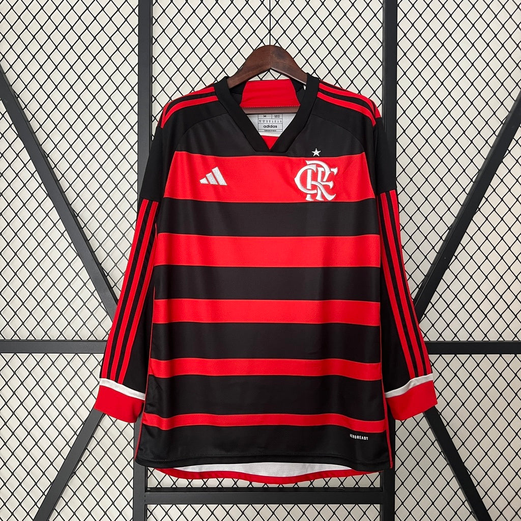 Camisa Manga Longa Flamengo I 2024/2025