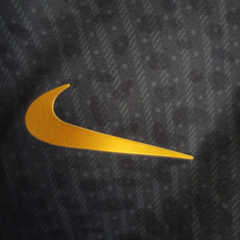 Camisa Seleção Brasileira Concept - Black and Gold Leopard