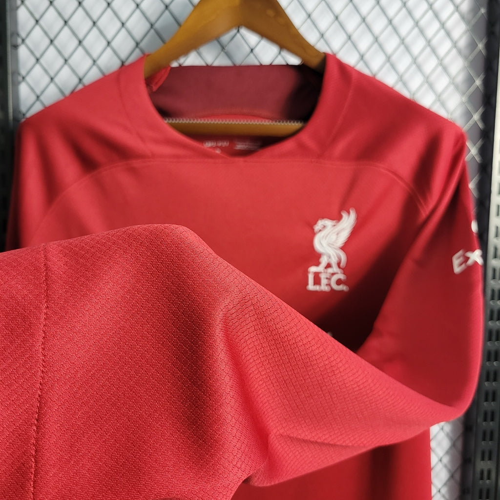 Camisa Manga Longa Liverpool I 2022/2023