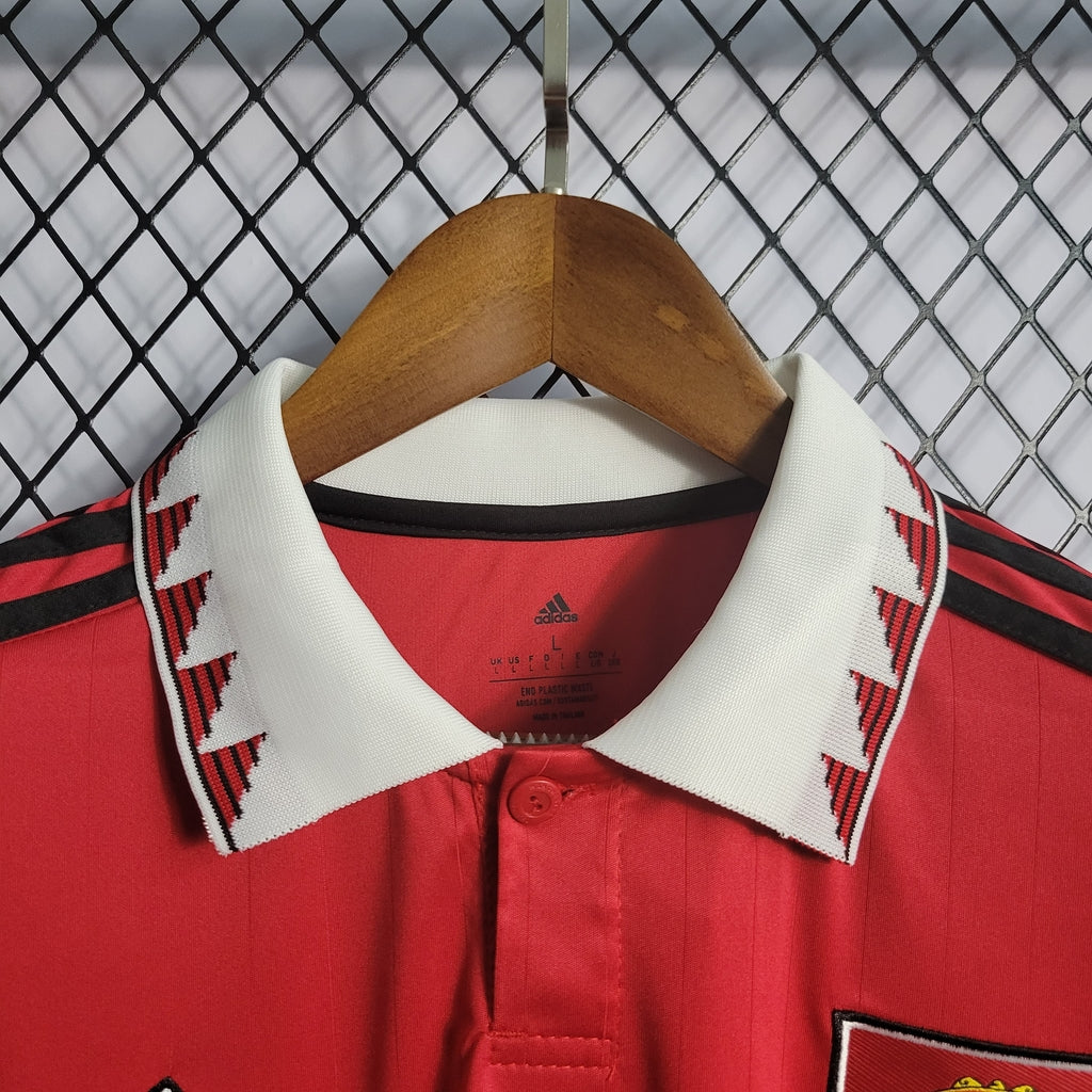 Camisa Manga Longa Manchester United I 2022/2023