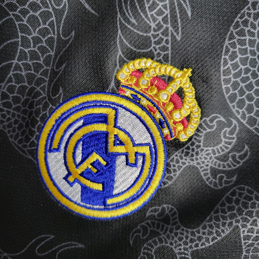 Camisa Real Madrid Concept Black Dragon 2022/2023