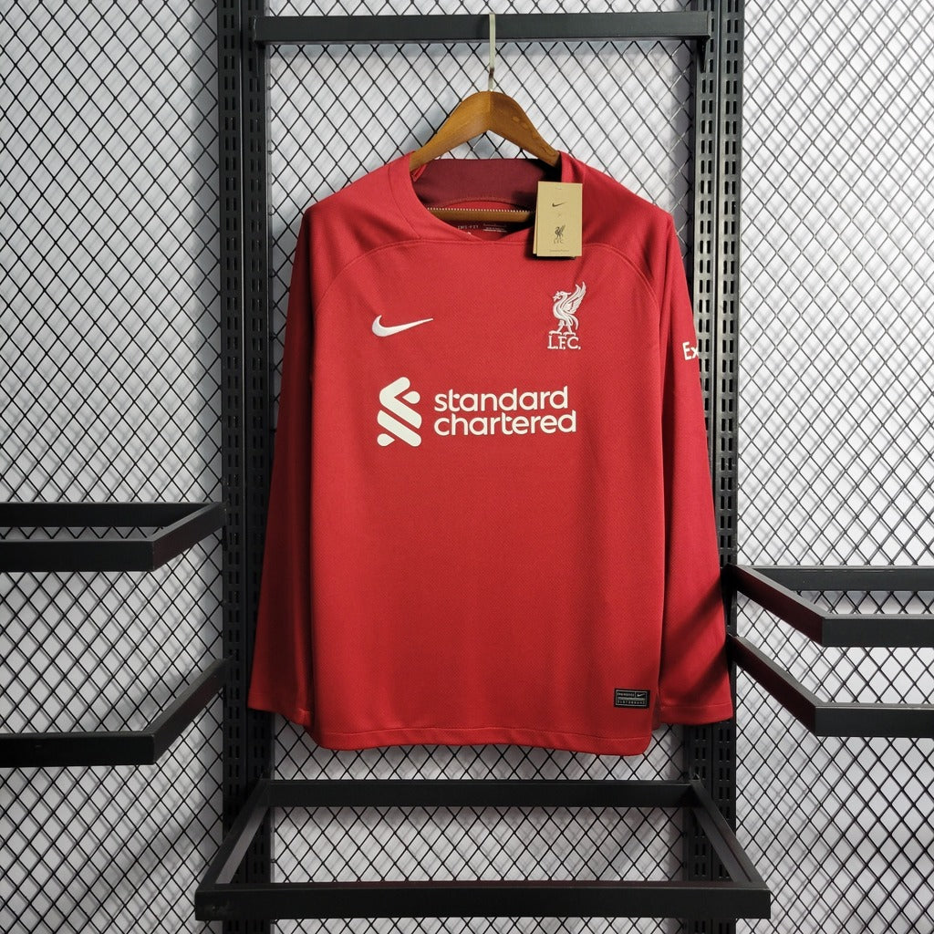 Camisa Manga Longa Liverpool I 2022/2023