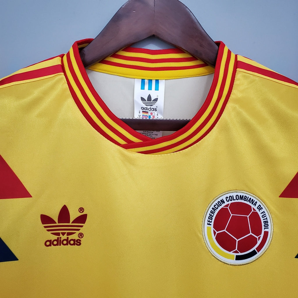 Camisa Colômbia Retrô 1990