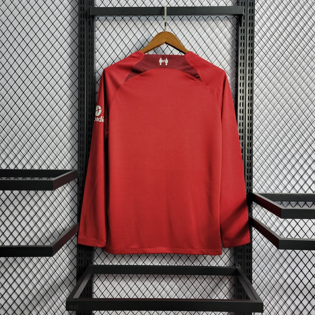 Camisa Manga Longa Liverpool I 2022/2023