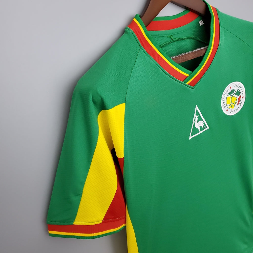 Camisa Senegal Retrô 2002 Verde