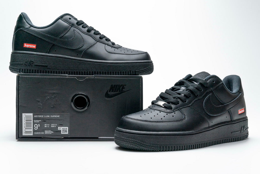 Supreme x Air Force 1 Low Black