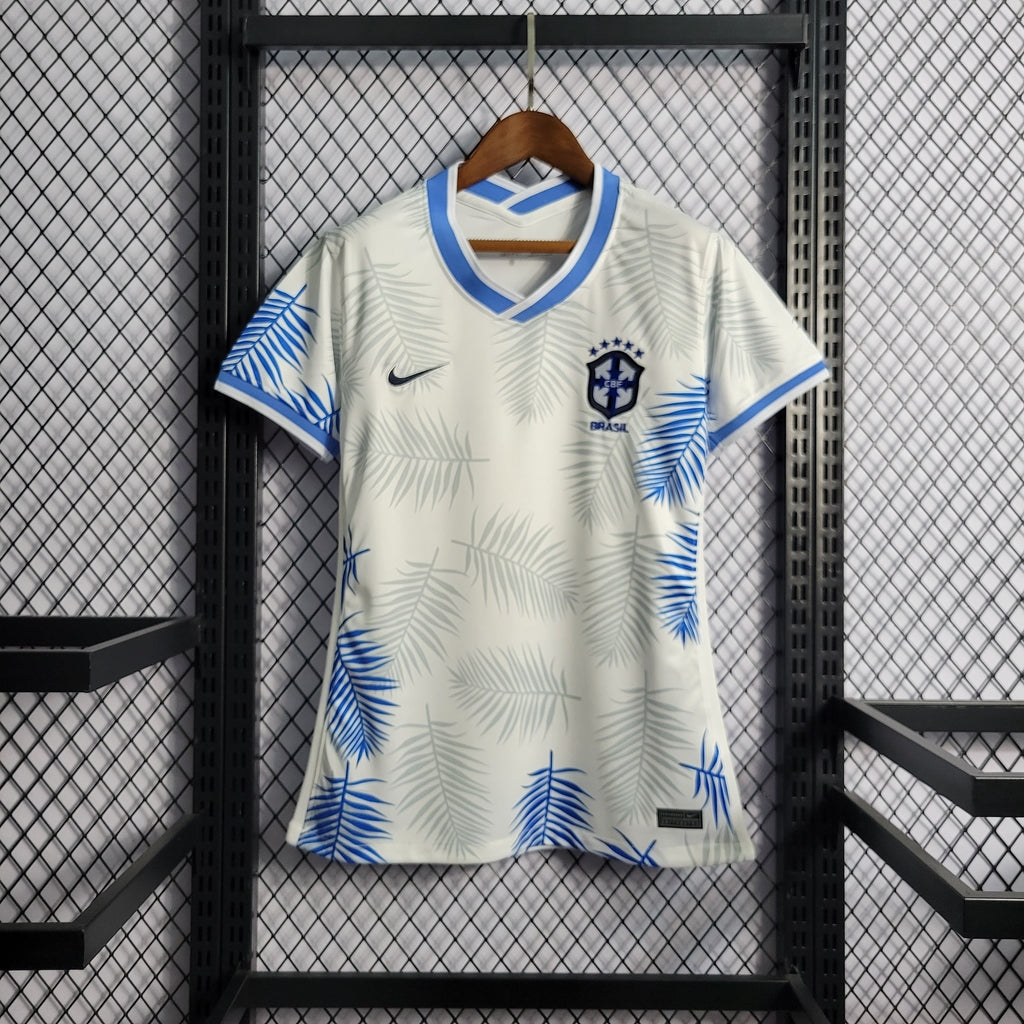 Camisa Seleção Brasileira Feminina Concept - White Edition II