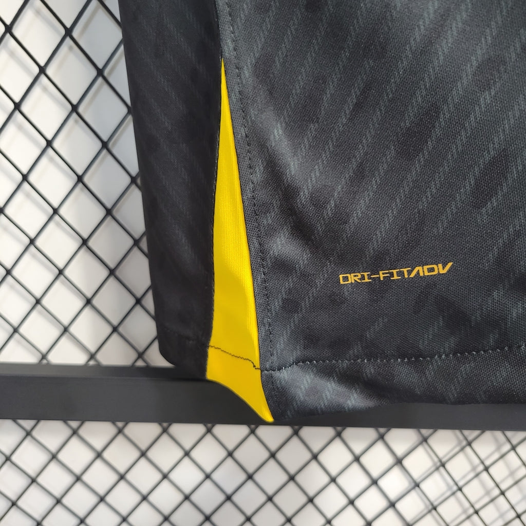 Camisa Seleção Brasileira Concept - Black and Gold Leopard