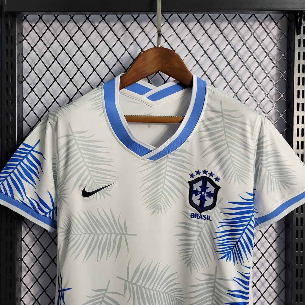 Camisa Seleção Brasileira Feminina Concept - White Edition II