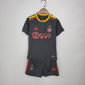 Conjunto Infantil Ajax III Preta - Camisa e Shorts - Adidas