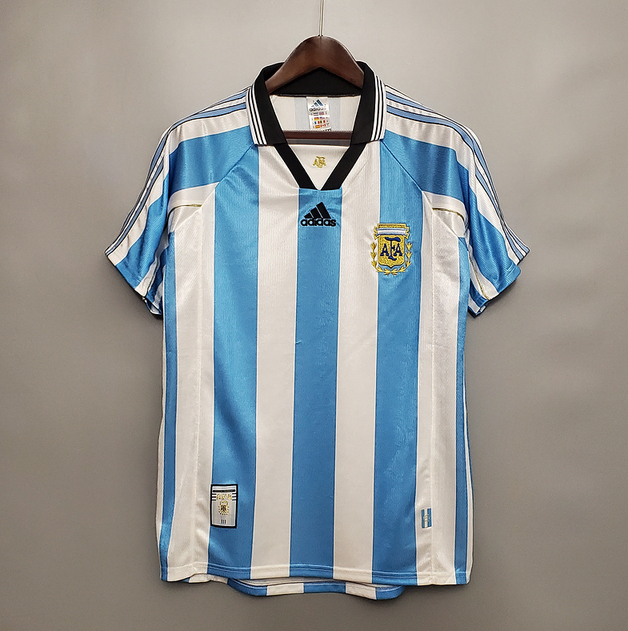 Camisa Seleção Argentina Retrô 1998