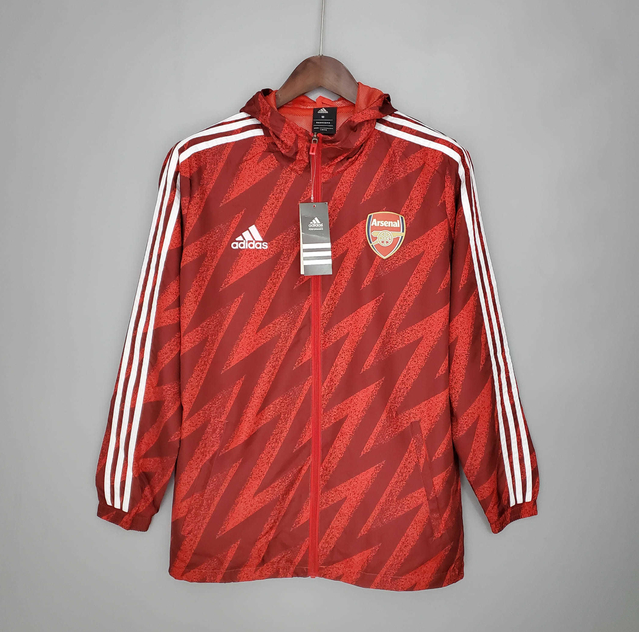 Corta Vento Arsenal Vermelho - Adidas