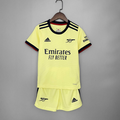Conjunto Infantil Arsenal Amarela - Camisa e Shorts - Adidas