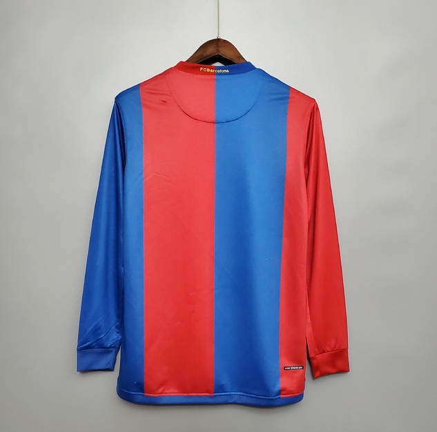 Camisa Manga Longa Retrô Barcelona 2006/2007