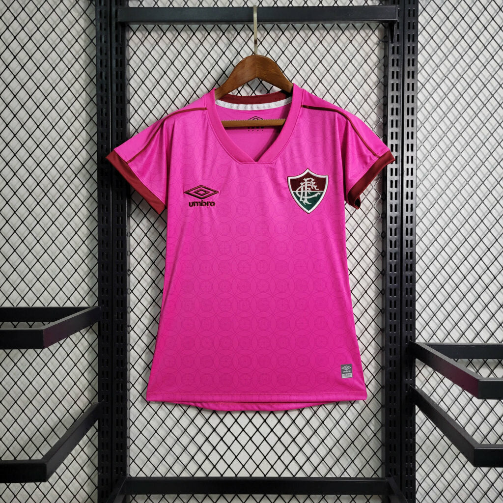 Camisa Fluminense Feminina Outubro Rosa 2023/2024