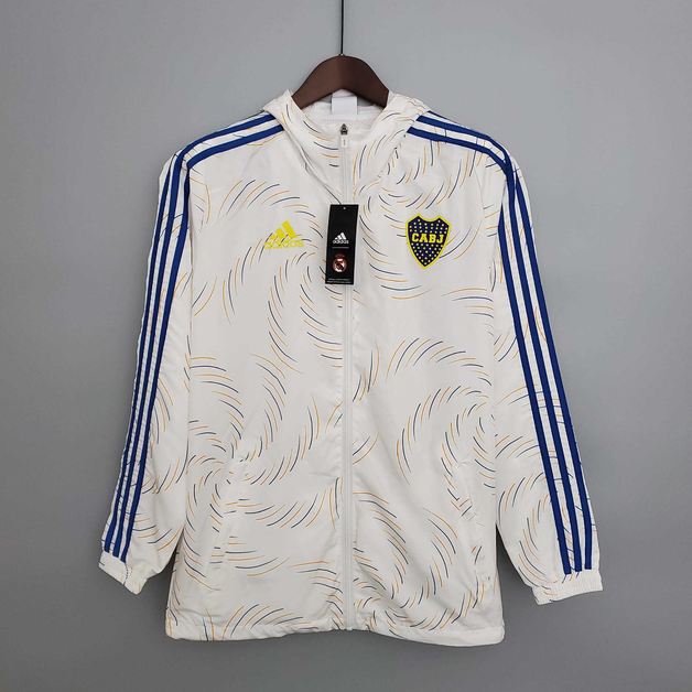 Corta Vento Boca Juniors Branco - Adidas