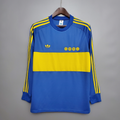 Camisa Manga Longa Retrô Boca Juniors 1981