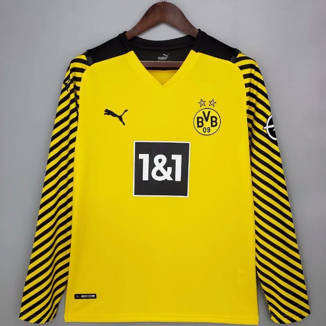 Camisa Manga Longa Borussia Dortmund I 2021/2022
