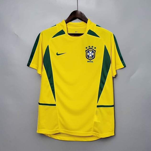 Camisa Seleção Brasileira Retrô 2002